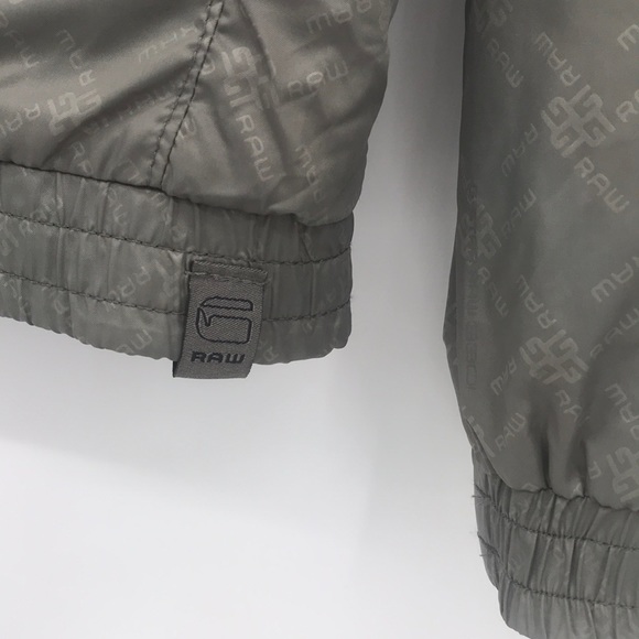 G Star Raw Spellout Logo Streetwear Lightweight Windbreaker Athleisure Jacket - Picture 8 of 16